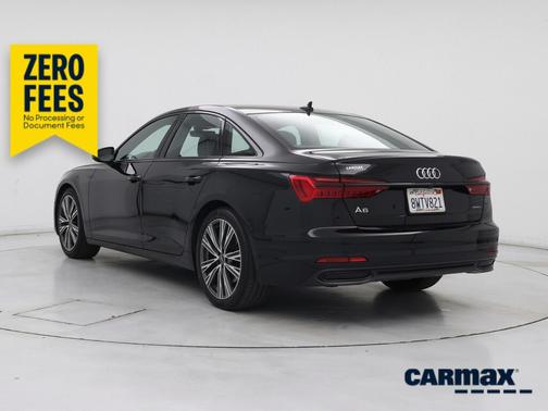 Black 2021 Audi A6 Premium