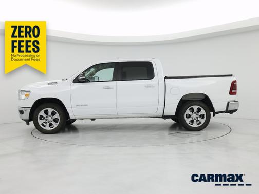 White 2020 RAM 1500 Bighorn