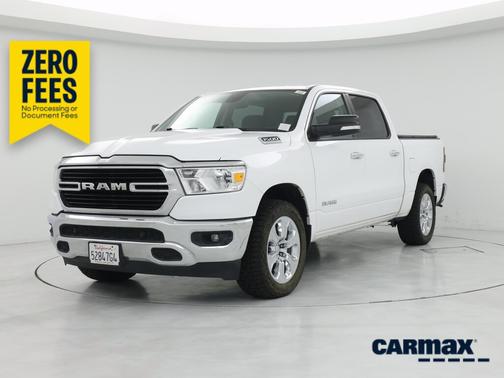 White 2020 RAM 1500 Bighorn
