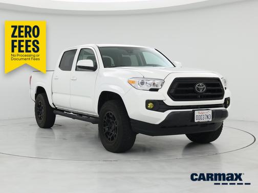 White 2022 Toyota Tacoma SR