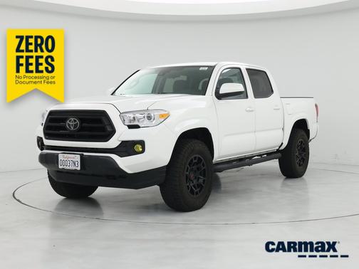White 2022 Toyota Tacoma SR