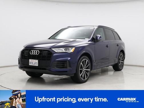 Blue 2020 Audi Q7 Premium Plus