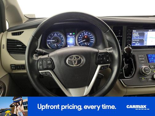 Burgundy 2019 Toyota Sienna XLE