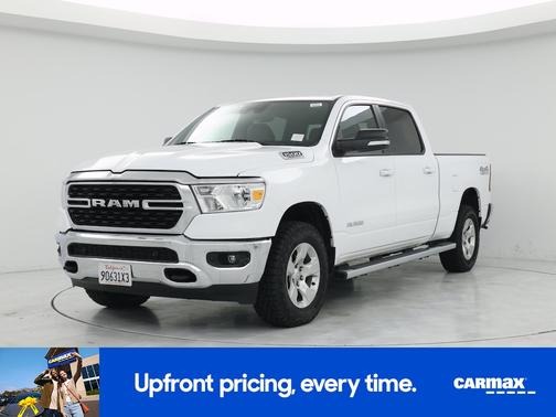 White 2022 RAM 1500 Bighorn