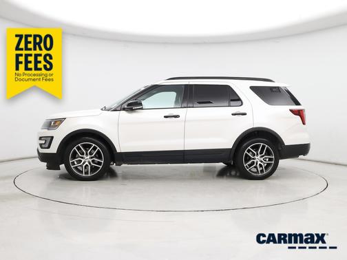 White 2017 Ford Explorer Sport