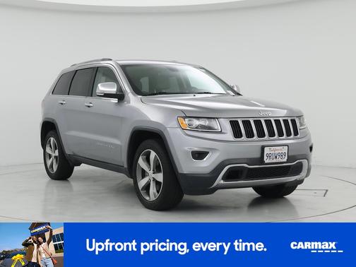 Silver 2015 Jeep Grand Cherokee Limited