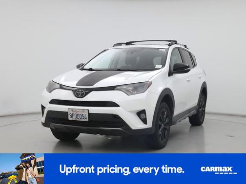 White 2018 Toyota RAV4 Adventure