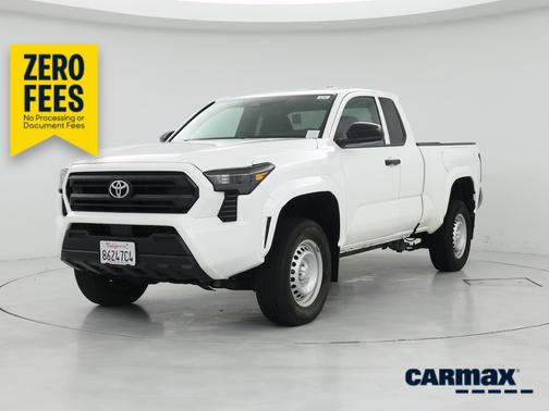 White 2024 Toyota Tacoma SR