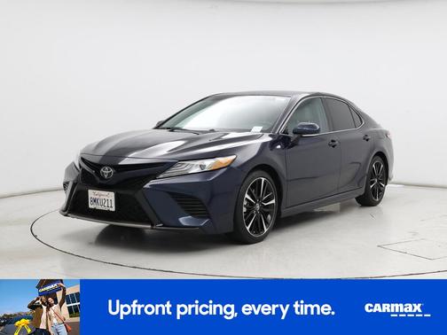 Blue 2019 Toyota Camry XSE