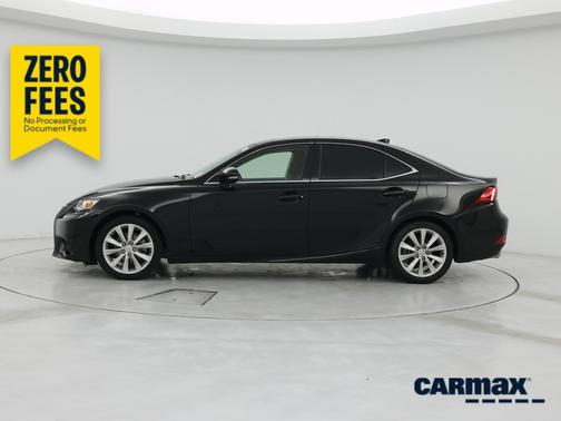 Black 2015 Lexus IS 250