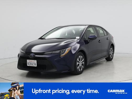Blue 2022 Toyota Corolla Hybrid LE
