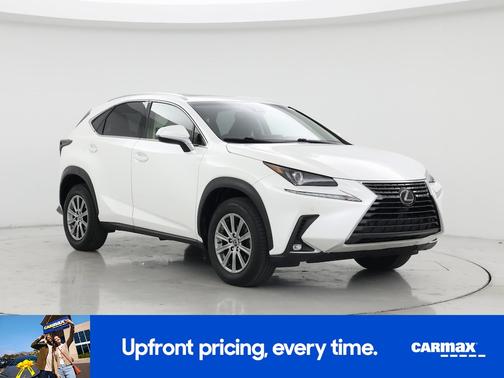 White 2019 Lexus NX 300