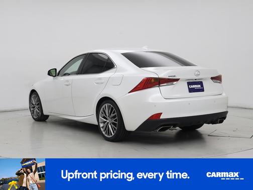 White 2018 Lexus IS 300