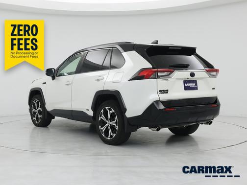 White 2021 Toyota RAV4 Prime XSE