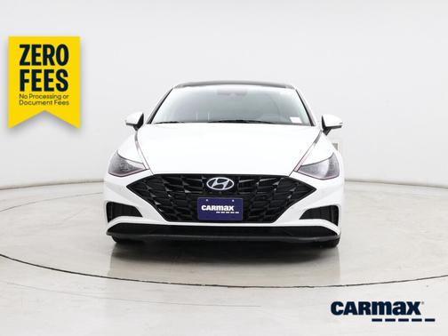 White 2022 Hyundai SONATA Limited