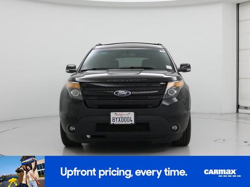Black 2015 Ford Explorer Sport
