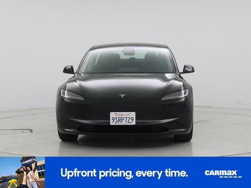 Black 2025 Tesla Model 3 Long Range