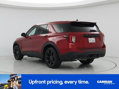 Red 2022 Ford Explorer ST