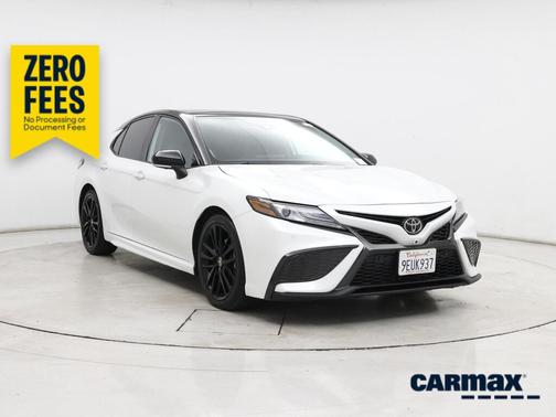 White 2023 Toyota Camry XSE