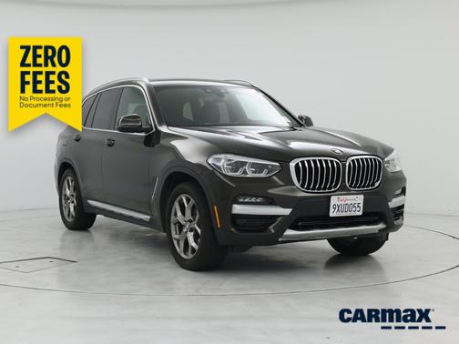 Green 2020 BMW X3 XDrive30i