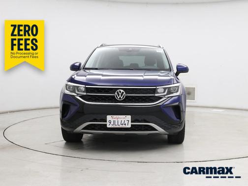 Blue 2022 Volkswagen Taos SEL