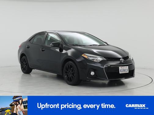 Black 2016 Toyota Corolla Special Edition
