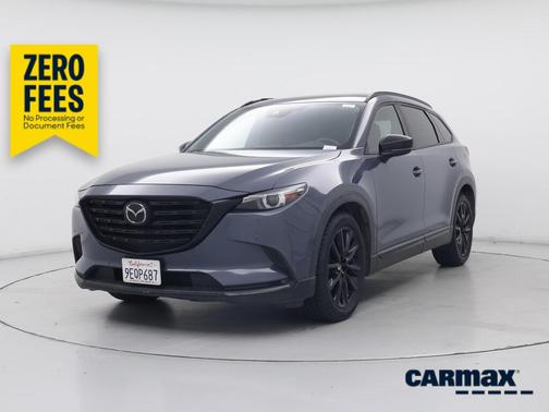 Gray 2021 Mazda CX-9 Carbon Edition
