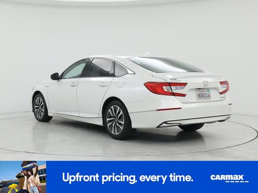 White 2019 Honda Accord Hybrid