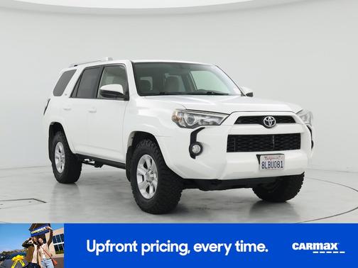 White 2018 Toyota 4Runner SR5