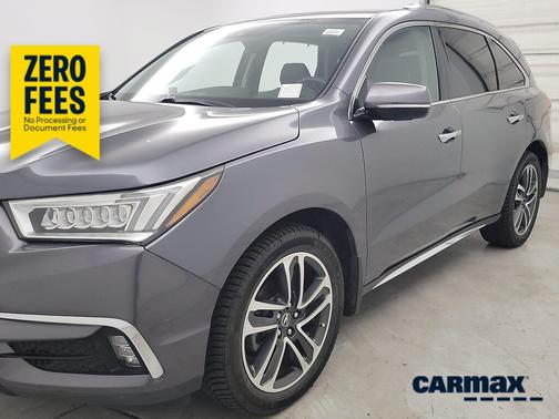 Gray 2017 Acura MDX Advance