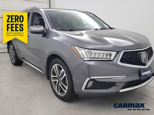 Gray 2017 Acura MDX Advance