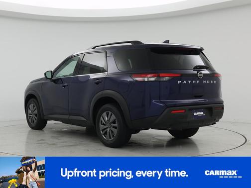 Blue 2025 Nissan Pathfinder SV