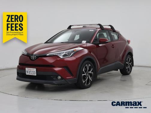 Red 2018 Toyota C-HR XLE