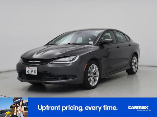 Gray 2015 Chrysler 200 S
