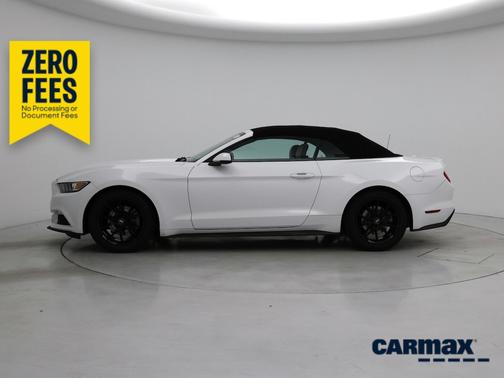 White 2017 Ford Mustang Ecoboost Premium