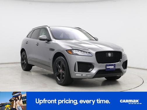 Gray 2020 Jaguar F-PACE Checkered Flag