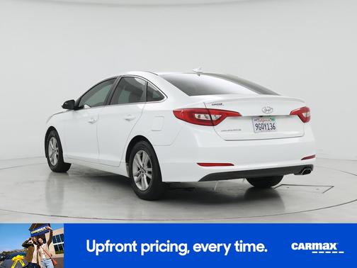 White 2017 Hyundai SONATA