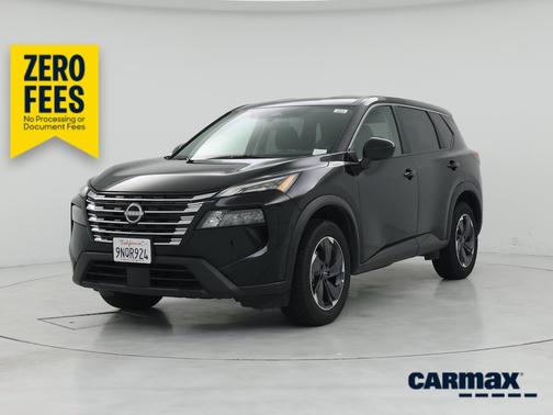 Black 2025 Nissan Rogue SV