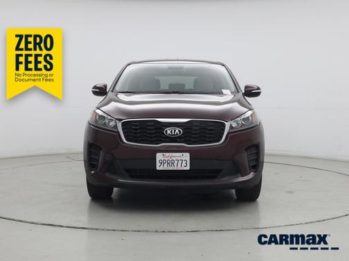 Burgundy 2020 Kia Sorento LX