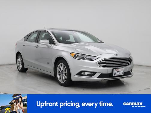 Silver 2017 Ford Fusion Energi Titanium