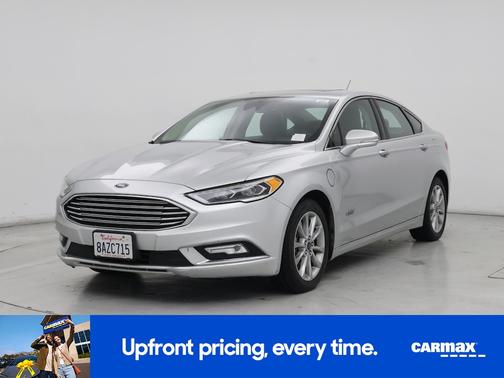 Silver 2017 Ford Fusion Energi Titanium