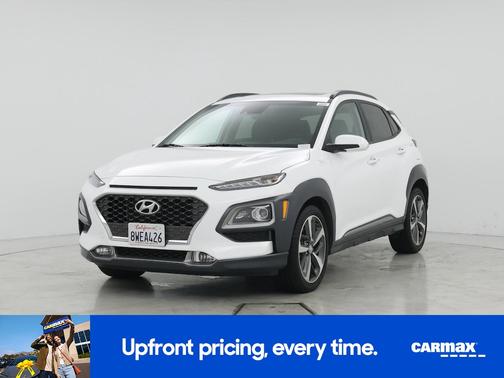 White 2021 Hyundai KONA Limited