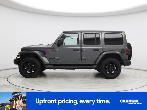 Gray 2021 Jeep Wrangler Unlimited Sahara
