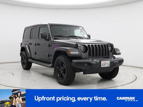 Gray 2021 Jeep Wrangler Unlimited Sahara