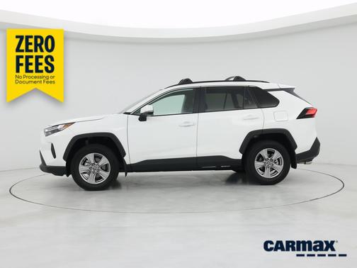 White 2025 Toyota RAV4 XLE