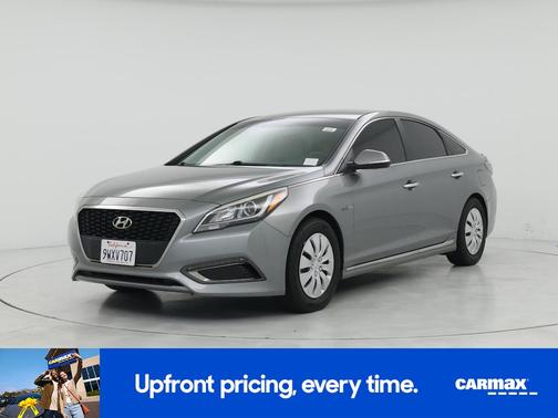 Silver 2017 Hyundai SONATA Hybrid