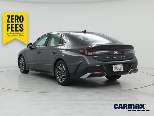Gray 2025 Hyundai SONATA Hybrid Limited