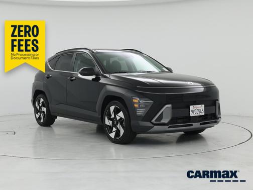Black 2024 Hyundai KONA Limited