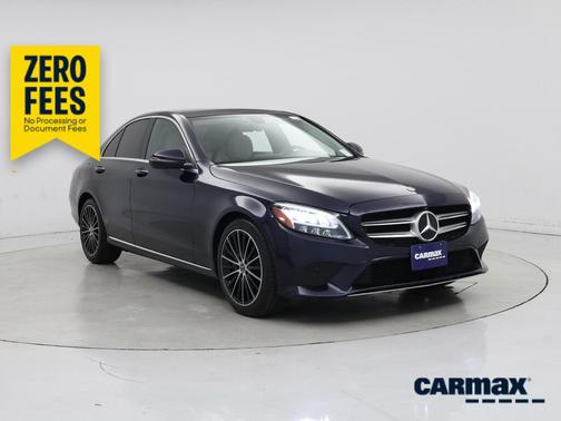 Blue 2021 Mercedes-Benz C-Class