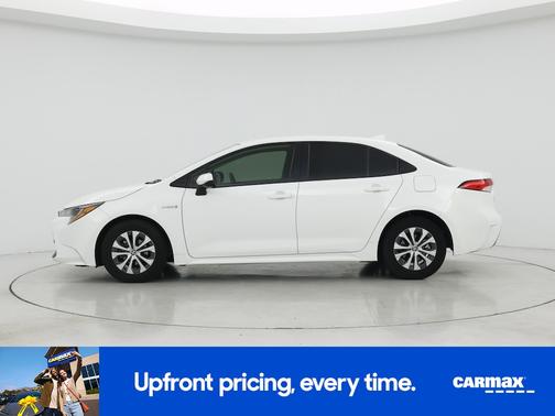 White 2021 Toyota Corolla Hybrid LE